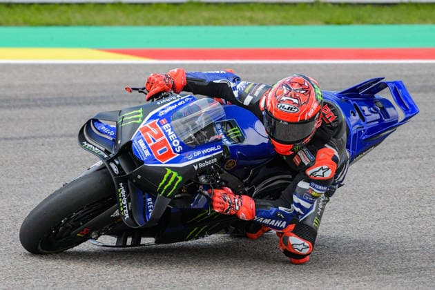 Motorrad Grand Prix Deutschland 2026, Sachsenring MotoGP 12.07.2026 ab 9.00Uhr Uhr Hohenstein-Ernstthal, Sachsenring Im Foto: 20 Fabio Quartararo Monster Energy Yamaha MotoGP Motorrad Grand Prix Deutschland 2026, Sachsenring MotoGP Hohenstein-Ernsttal Sachsen Deutschland *** 2026 German Motorcycle Grand Prix, Sachsenring MotoGP, July 12, 2026, starting at 9:00 a.m., Hohenstein-Ernstthal, Sachsenring. Pictured: Fabio Quartararo (No. 20), Monster Energy Yamaha MotoGP, 2026 German Motorcycle Grand Prix, Sachsenring MotoGP, Hohenstein-Ernstthal, Saxony, Germany Copyright: xEHLxMedia MichelxKöhlerx 20261207-Rennen der MotoGP-Sachsenring_092