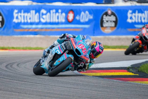 Motorrad Grand Prix Deutschland 2026, Sachsenring Moto2 12.07.2026 ab 12:15Uhr Uhr Hohenstein-Ernstthal, Sachsenring Im Foto: 80 David Alonso CFMOTO Aspar Team Motorrad Grand Prix Deutschland 2026, Sachsenring Moto2 Hohenstein-Ernsttal Sachsen Deutschland *** 2026 German Motorcycle Grand Prix, Sachsenring Moto2, July 12, 2026, starting at 12:15 p.m., Hohenstein Ernstthal, Sachsenring. Pictured: No. 80 David Alonso, CFMOTO Aspar Team, 2026 German Motorcycle Grand Prix, Sachsenring Moto2, Hohenstein-Ernstthal, Saxony, Germany Copyright: xEHLxMedia MichelxKöhlerx 20261207-Rennen der Moto2-Sachsenring_028