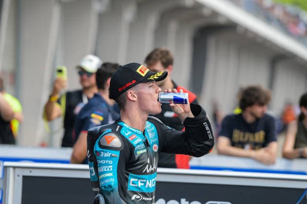 Motorrad Grand Prix Deutschland 2026, Sachsenring Moto2 12.07.2026 ab 12:15Uhr Uhr Hohenstein-Ernstthal, Sachsenring Im Foto: 28 Izan Guevara BLU CRU Pramac Yamaha Motorrad Grand Prix Deutschland 2026, Sachsenring Moto2 Hohenstein-Ernsttal Sachsen Deutschland *** 2026 German Motorcycle Grand Prix, Sachsenring Moto2, July 12, 2026, starting at 12:15 p.m., Hohenstein Ernstthal, Sachsenring. In the photo: No. 28 Izan Guevara (BLU CRU Pramac Yamaha) at the 2026 German Motorcycle Grand Prix, Sachsenring Moto2, Hohenstein-Ernstthal, Saxony, Germany Copyright: xEHLxMedia MichelxKöhlerx 20261207-Rennen der Moto2-Sachsenring_036
