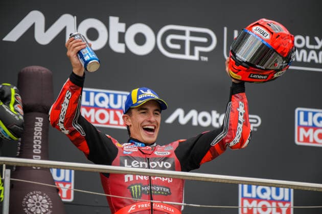 Motorrad Grand Prix Deutschland 2026, Sachsenring MotoGP 12.07.2026 ab 9.00Uhr Uhr Hohenstein-Ernstthal, Sachsenring Im Foto: 93 Marc Marquez Ducati Lenovo Team Motorrad Grand Prix Deutschland 2026, Sachsenring MotoGP Hohenstein-Ernsttal Sachsen Deutschland *** 2026 German Motorcycle Grand Prix, Sachsenring MotoGP, July 12, 2026, starting at 9:00 a.m., Hohenstein-Ernstthal, Sachsenring. Pictured: No. 93 Marc Marquez, Ducati Lenovo Team, 2026 German Motorcycle Grand Prix, Sachsenring MotoGP, Hohenstein-Ernstthal, Saxony, Germany Copyright: xEHLxMedia MichelxKöhlerx 20261207-Rennen der MotoGP-Sachsenring_103