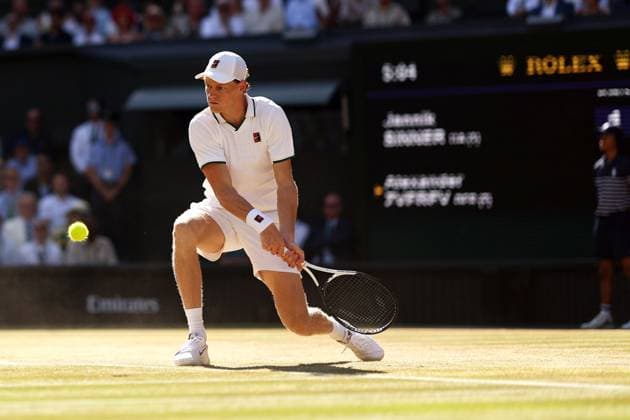 Jannik Sinner during the Men s Singles final Wimbledon Tennis Championships, Day 14, The All England Lawn Tennis and Croquet Club, London, UK - 12 Jul 2026London The All England Lawn Tennis and United Kingdom  Copyright: xEllaxLing Shutterstockx 16981034aj