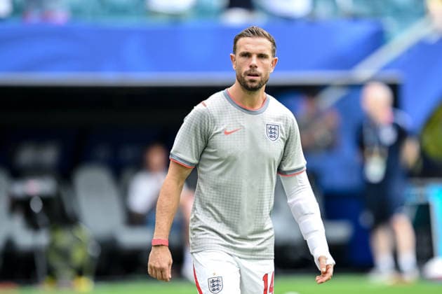 Jordan Henderson (England) Looks on during the FIFA World Cup, WM, Weltmeisterschaft, Fussball 2026 Quarter Final match between Norway and England at Miami Stadium on July 11, 2026 in Miami Gardens, United States. (Photo by Harry Langer DeFodi Images) - *** Jordan Henderson of England looks on during the 2026 FIFA World Cup quarterfinal match between Norway and England at Miami Stadium on July 11, 2026, in Miami Gardens, United States. Photo by Harry Langer, DeFodi Images