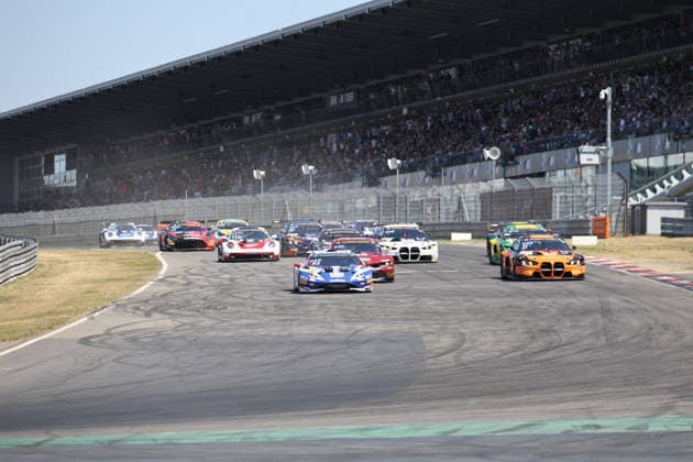 RECORD DATE NOT STATED Start um Rennen des ADAC GT Masters auf dem Nuerburgring GER, Motorsport, ADAC GT Masters, Runde 4, Nuerburgring, Nuerburg, 12.07.2026 GER, Motorsport, ADAC GT Masters, Runde 4, Nuerburgring, Nuerburg, 12.07.2026 Nuerburg *** Start of the ADAC GT Masters race at the Nürburgring GER, Motorsports, ADAC GT Masters, Round 4, Nürburgring, Nürburg, July 12, 2026 GER, Motorsports, ADAC GT Masters, Round 4, Nürburgring, Nürburg, July 12, 2026 Nürburg Copyright: xEibner-Pressefoto JuergenxAugstx EP_JAT
