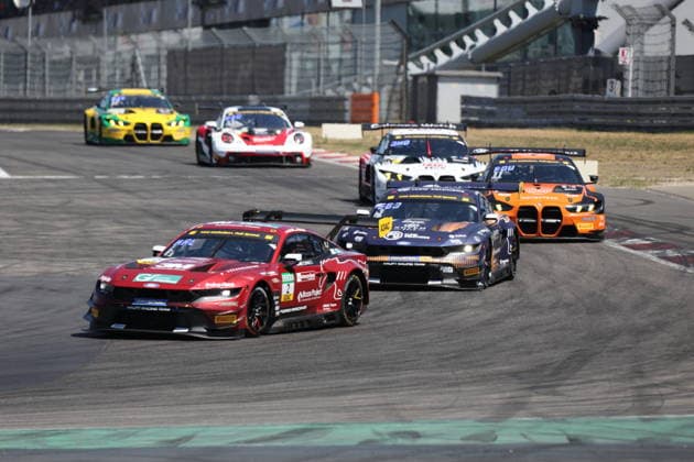 RECORD DATE NOT STATED 2 Kiano Blum (AUT) Niklas Kalus (GER), Ford Mustang GT3, Team: Haupt Racing Team (GER) vor 1 Max Reis (GER) Emil Gjerdrum (NOR), Ford Mustang GT3, Team: Haupt Racing Team (GER) GER, Motorsport, ADAC GT Masters, Runde 4, Nuerburgring, Nuerburg, 12.07.2026 GER, Motorsport, ADAC GT Masters, Runde 4, Nuerburgring, Nuerburg, 12.07.2026 Nuerburg *** 2 Kiano Blum (AUT) Niklas Kalus (GER), Ford Mustang GT3, Team Haupt Racing Team (GER) ahead of 1 Max Reis (GER) Emil Gjerdrum (NOR), Ford Mustang GT3, Team Haupt Racing Team (GER), GER, Motorsports, ADAC GT Masters, Round 4, Nürburgring, Nürburg, July 12, 2026 GER, Motorsports, ADAC GT Masters, Round 4, Nürburgring, Nürburg, July 12, 2026 Nürburg Copyright: xEibner-Pressefoto JuergenxAugstx EP_JAT