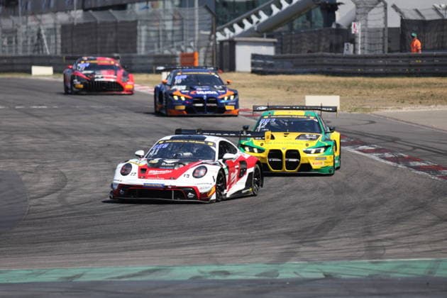 RECORD DATE NOT STATED 41 Teo Pichler (AUT) Alexaner Tauscher (GER), Porsche 911 GT3 E, Team: razoon - more than racing (AUT) vor 12 Victor Nielson (DNK) Joseph Ellerine (RSA), BMW M4 GT3 Evo, Team: FK Performance Motorsport (GER) GER, Motorsport, ADAC GT Masters, Runde 4, Nuerburgring, Nuerburg, 12.07.2026 GER, Motorsport, ADAC GT Masters, Runde 4, Nuerburgring, Nuerburg, 12.07.2026 Nuerburg *** 41 Teo Pichler (AUT), Alexaner Tauscher (GER), Porsche 911 GT3 E, Team razoon more than racing AUT 12th Victor Nielson DNK Joseph Ellerine RSA, BMW M4 GT3 Evo, Team FK Performance Motorsport GER GER, Motorsports, ADAC GT Masters, Round 4, Nürburgring, Nürburg, July 12, 2026 GER, Motorsports, ADAC GT Masters, Round 4, Nürburgring, Nürburg, July 12, 2026 Nürburg Copyright: xEibner-Pressefoto JuergenxAugstx EP_JAT