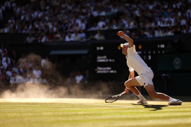 Jannik Sinner during the Men s Singles final Wimbledon Tennis Championships, Day 14, The All England Lawn Tennis and Croquet Club, London, UK - 12 Jul 2026London The All England Lawn Tennis and United Kingdom  Copyright: xEllaxLing Shutterstockx 16981034bz