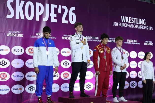 2025 U23 Wrestling World Championships 74kg FS - Manuel Wagin (GER) *** 2025 U23 Wrestling World Championships, 74 kg Freestyle: Manuel Wagin (GER)