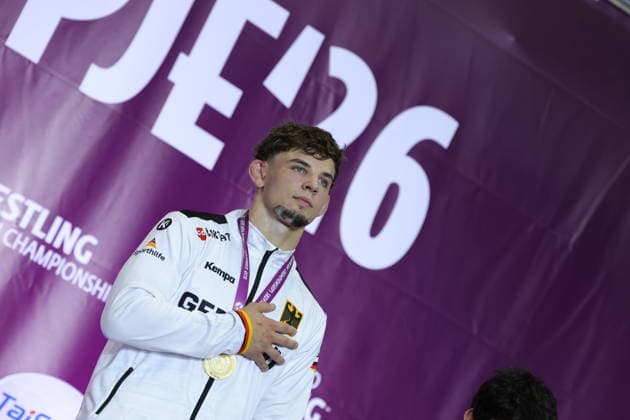 2025 U23 Wrestling World Championships 74kg FS - Manuel Wagin (GER) *** 2025 U23 Wrestling World Championships, 74 kg Freestyle: Manuel Wagin (GER)
