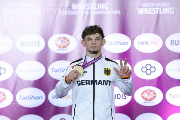 2025 U23 Wrestling World Championships 74kg FS - Manuel Wagin (GER) *** 2025 U23 Wrestling World Championships, 74 kg Freestyle: Manuel Wagin (GER)