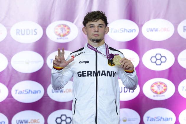 2025 U23 Wrestling World Championships 74kg FS - Manuel Wagin (GER) *** 2025 U23 Wrestling World Championships, 74 kg Freestyle: Manuel Wagin (GER)