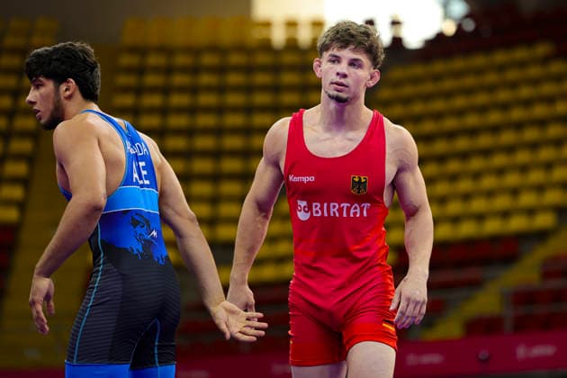 2025 U23 Wrestling World Championships 74kg FS - Manuel Wagin (GER) *** 2025 U23 Wrestling World Championships, 74 kg Freestyle: Manuel Wagin (GER)