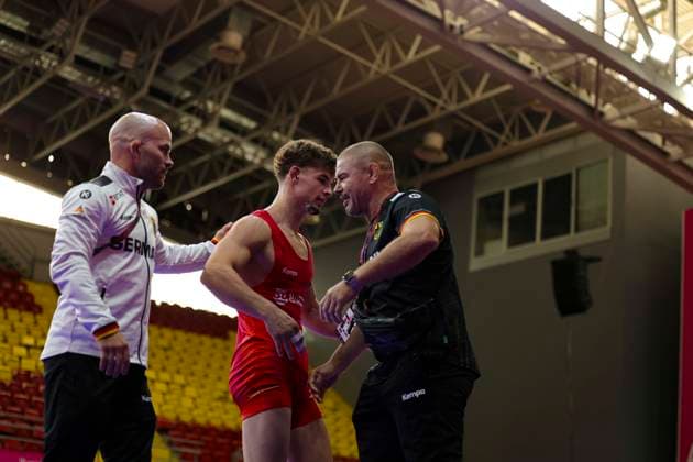 2025 U23 Wrestling World Championships 74kg FS - Manuel Wagin (GER) *** 2025 U23 Wrestling World Championships, 74 kg Freestyle: Manuel Wagin (GER)