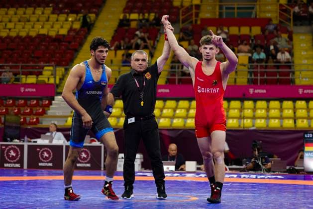 2025 U23 Wrestling World Championships 74kg FS - Manuel Wagin (GER) *** 2025 U23 Wrestling World Championships, 74 kg Freestyle: Manuel Wagin (GER)