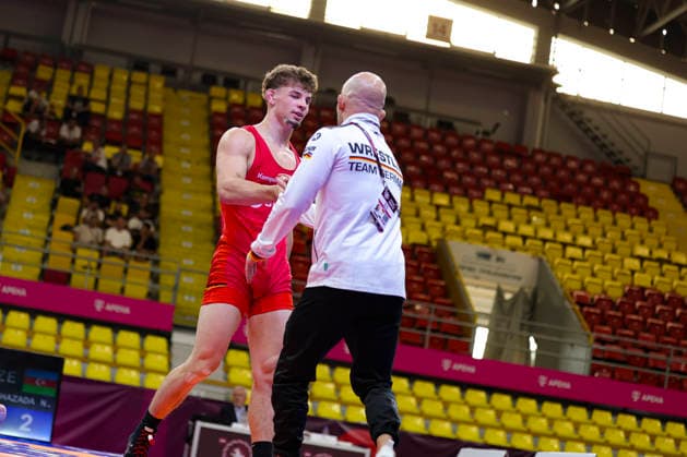 2025 U23 Wrestling World Championships 74kg FS - Manuel Wagin (GER) *** 2025 U23 Wrestling World Championships, 74 kg Freestyle: Manuel Wagin (GER)