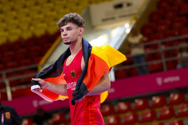 2025 U23 Wrestling World Championships 74kg FS - Manuel Wagin (GER) *** 2025 U23 Wrestling World Championships, 74 kg Freestyle: Manuel Wagin (GER)