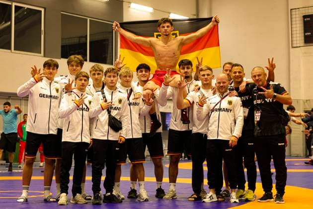 2025 U23 Wrestling World Championships 74kg FS - Manuel Wagin (GER) *** 2025 U23 Wrestling World Championships, 74 kg Freestyle: Manuel Wagin (GER)