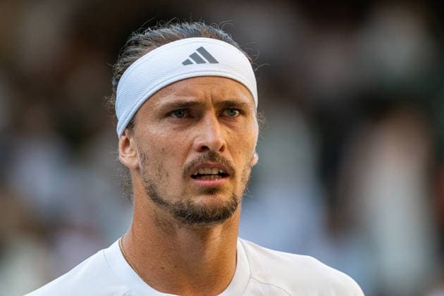 Tennis - Wimbledon Championship 2026 - Day 14 LONDON, ENGLAND - Sunday, July 12, 2026: Alexander Zverev (GER) during the Gentlemen s Singles Final match on Day Fourteen of The Championships Wimbledon 2026 at the All England Lawn Tennis and Croquet Club. (Photo by Kirsten Holst Propaganda) LONDON All England Lawn Tennis and Croq GREATER LONDON ENGLAND  Copyright: xKirstenxHolstx 2026-07-12-059-Wimbledon_Day_14