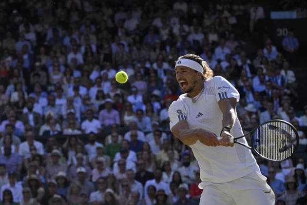 Tennis - Wimbledon 2026 - ITF - The Championships - 12 07 2026 - Tennis - Wimbledon 2026 - ITF - The Championships - 12 07 2026 - Alexander Zverev - Allemagne London  Copyright: xChryslenexCaillaud Psnewzx