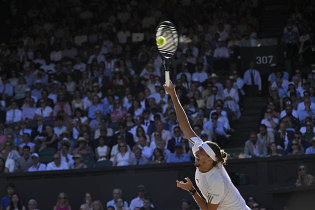 Tennis - Wimbledon 2026 - ITF - The Championships - 12 07 2026 - Tennis - Wimbledon 2026 - ITF - The Championships - 12 07 2026 - Alexander Zverev - Allemagne London  Copyright: xChryslenexCaillaud Psnewzx