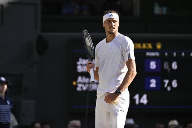 Tennis - Wimbledon 2026 - ITF - The Championships - 12 07 2026 - Tennis - Wimbledon 2026 - ITF - The Championships - 12 07 2026 - Alexander Zverev - Allemagne London  Copyright: xChryslenexCaillaud Psnewzx