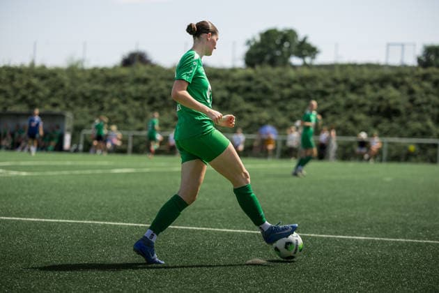 Fußball I Frauen I Freundschaftsspiel I DJK Arminia Ibbenbüren - DSC Arminia Bielefeld I 12.07.2026 Frieda Stockmann (16, DJK Arminia Ibbenbüren) Ibbenbüren Sportzentrum Schierloh NRW Deutschland *** Soccer I Women I Friendly Match I DJK Arminia Ibbenbüren vs. DSC Arminia Bielefeld I July 12, 2026 Frieda Stockmann, age 16, DJK Arminia Ibbenbüren Ibbenbüren Sports Center Schierloh, North Rhine-Westphalia, Germany Copyright: xLobeca CedricxSiefkerx