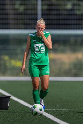 Fußball I Frauen I Freundschaftsspiel I DJK Arminia Ibbenbüren - DSC Arminia Bielefeld I 12.07.2026 Sophia Steinemann (19, DJK Arminia Ibbenbüren) Ibbenbüren Sportzentrum Schierloh NRW Deutschland *** Soccer I Women I Friendly Match I DJK Arminia Ibbenbüren vs. DSC Arminia Bielefeld I July 12, 2026 Sophia Steinemann, 19, DJK Arminia Ibbenbüren Ibbenbüren Schierloh Sports Center, North Rhine-Westphalia, Germany Copyright: xLobeca CedricxSiefkerx