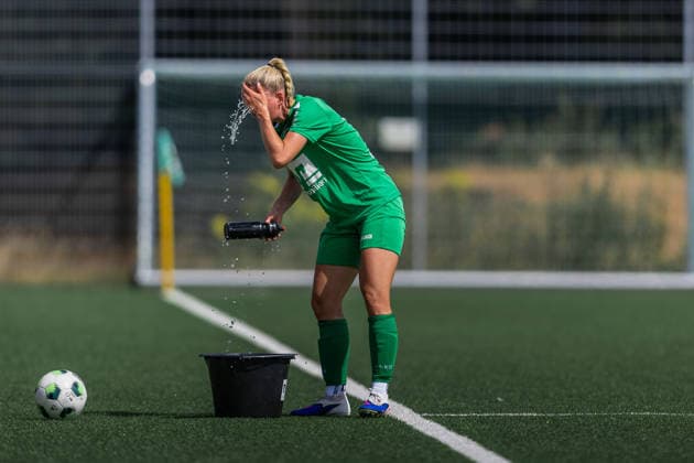 Fußball I Frauen I Freundschaftsspiel I DJK Arminia Ibbenbüren - DSC Arminia Bielefeld I 12.07.2026 Sophia Steinemann (19, DJK Arminia Ibbenbüren) Ibbenbüren Sportzentrum Schierloh NRW Deutschland *** Soccer I Women I Friendly Match I DJK Arminia Ibbenbüren vs. DSC Arminia Bielefeld I July 12, 2026 Sophia Steinemann, 19, DJK Arminia Ibbenbüren Ibbenbüren Schierloh Sports Center, North Rhine-Westphalia, Germany Copyright: xLobeca CedricxSiefkerx