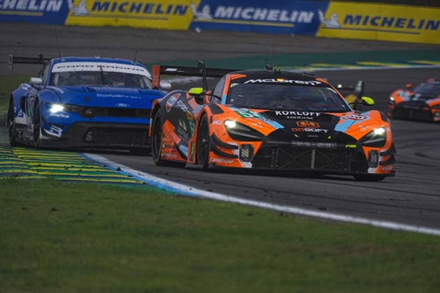 6 hours of Sao Paulo FIA WEC SAO PAULO, BRAZIL - JULY 12: McLaren 720S LMGT3 Evo of team Garage 59 of the crew Alexander West (SWE), Finn Gehrsitz (GER) and Benjamin Goethe (GER) in action during the FIA WEC 6 Hours of Sao Paulo, 4th round of the 2026 FIA World Endurance Championship at Interlagos Speedway in Sao Paulo, Brazil, on July 12, 2026. Stringer Anadolu Sao Paulo Brazil. Editorial use only. Please get in touch for any other usage.  Copyright: x2026xAnadoluxStringerx