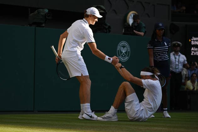 2026 Wimbledon Championships Alexander Zverev (GER) Jannik Sinner (ITA) Final Centre Court *** 2026 Wimbledon Championships: Alexander Zverev (GER) vs. Jannik Sinner (ITA) – Final, Center Court