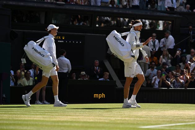 2026 Wimbledon Championships Alexander Zverev (GER) Jannik Sinner (ITA) Final Centre Court *** 2026 Wimbledon Championships: Alexander Zverev (GER) vs. Jannik Sinner (ITA) – Final, Center Court