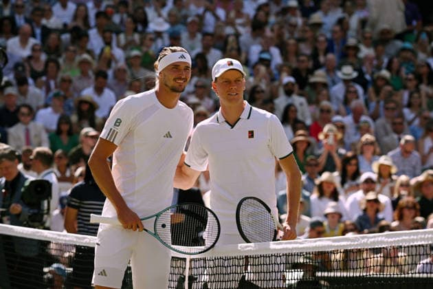 2026 Wimbledon Championships Jannik Sinner (ITA) Alexander Zverev (GER) Final Centre Court *** 2026 Wimbledon Championships: Jannik Sinner (ITA) vs. Alexander Zverev (GER) – Final on Center Court