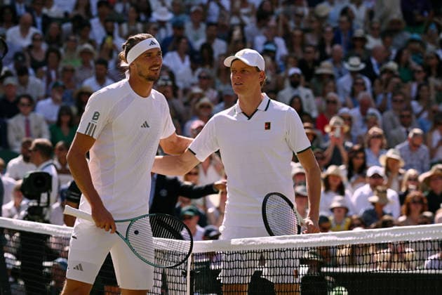 2026 Wimbledon Championships Jannik Sinner (ITA) Alexander Zverev (GER) Final Centre Court *** 2026 Wimbledon Championships: Jannik Sinner (ITA) vs. Alexander Zverev (GER) – Final on Center Court
