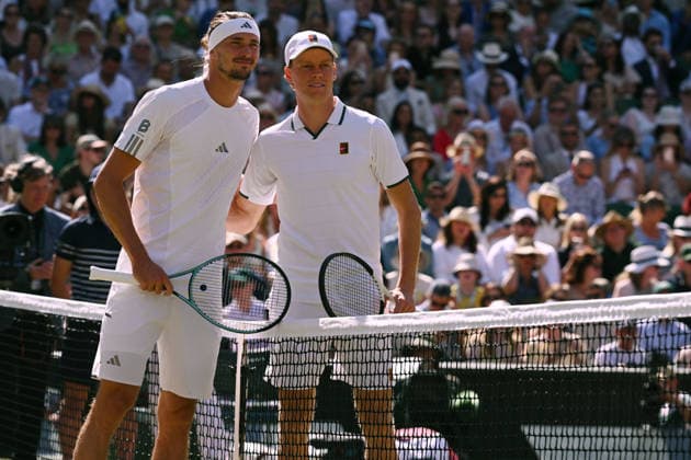 2026 Wimbledon Championships Jannik Sinner (ITA) Alexander Zverev (GER) Final Centre Court *** 2026 Wimbledon Championships: Jannik Sinner (ITA) vs. Alexander Zverev (GER) – Final on Center Court