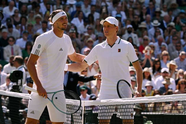 2026 Wimbledon Championships Jannik Sinner (ITA) Alexander Zverev (GER) Final Centre Court *** 2026 Wimbledon Championships: Jannik Sinner (ITA) vs. Alexander Zverev (GER) – Final on Center Court