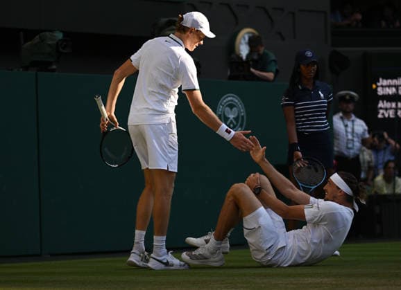 2026 Wimbledon Championships Alexander Zverev (GER) Jannik Sinner (ITA) Final Centre Court *** 2026 Wimbledon Championships: Alexander Zverev (GER) vs. Jannik Sinner (ITA) – Final, Center Court