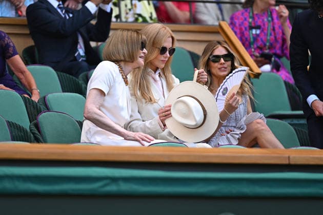 2026 Wimbledon - Nicole Kidman Actress Nicole Kidman during the men’s final at the 2026 Wimbledon Championships at the AELTC in London, UK, on July 12, 2026. Photo by Corinne Dubreuil ABACAPRESS.COM London United Kingdom  Copyright: xDubreuilxCorinne ABACAx