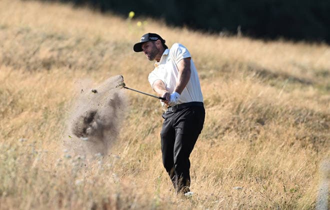 Last Chance Qualifier , Adri Arnaus (Spa) on the 1st fairway. 154th Open Golf Championships, Royal Birkdale, Southport, UK - 13 Jul 2026Southport Royal Birkdale United Kingdom  Copyright: xGreigxCowie Shutterstockx 16988288f