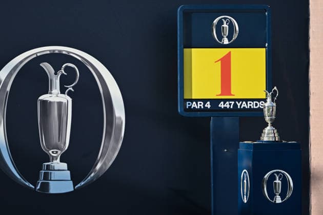 The Claret Jug on the 1st Tee, as the Last Chance Qualifier for The Open starts 154th Open Golf Championships, Royal Birkdale, Southport, UK - 13 Jul 2026Southport Royal Birkdale United Kingdom  Copyright: xGreigxCowie Shutterstockx 16988288a