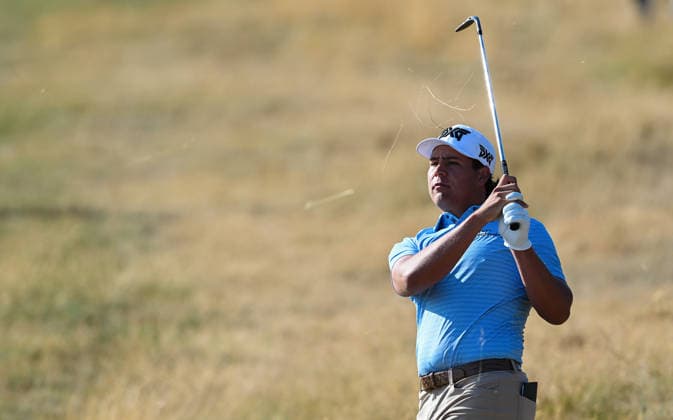 Last Chance Qualifier , Aldrich Potgeiter (RSA) on the 1st fairway. 154th Open Golf Championships, Royal Birkdale, Southport, UK - 13 Jul 2026Southport Royal Birkdale United Kingdom  Copyright: xGreigxCowie Shutterstockx 16988288s