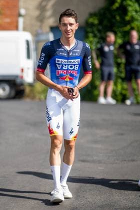 German Florian Lipowitz of Red Bull-BORA-hansgrohe is seen at the first rest day at the 2026 Tour de France cycling race, a stage of 185km from Malemort to Ussel, on Monday 13 July 2026. The 113th edition of the Tour de France starts on Saturday 4 July in Barcelona, Spain, and will finish in Paris, France on the 26th of July. JASPERxJACOBS  x181051598x
