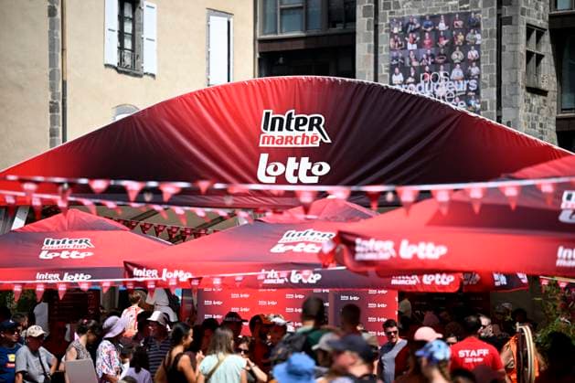 Tour de France 2026 First Restday CANTAL, FRANCE - JULY 13 : Fan village of Team Lotto Intermarche during the first restday of the 113rd edition of Tour de France an UCI World Tour 2.UWT for Men Elite on July 13, 2026 in Cantal, France, 13 07 2026 Cantal France  Copyright: xTomasxSiskx