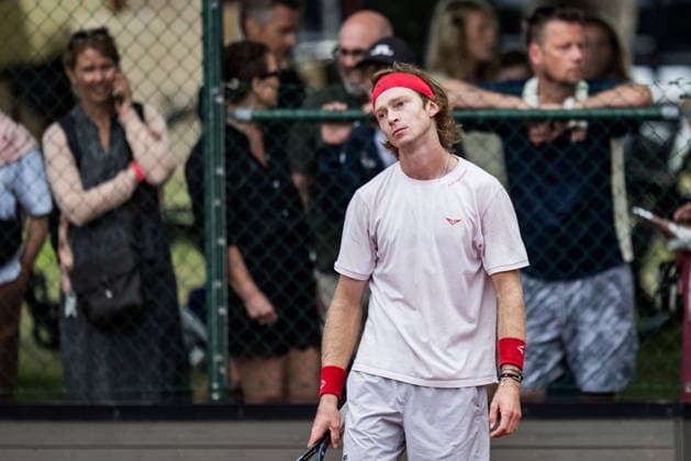 260713 Andrey Rublev of Russia looks dejected during day 1 of the Nordea Open on July 13, 2026 in Bastad. Photo: Niclas Jönsson BILDBYRAN COP 273 NO0428 tennis ATP, Tennis Herren 250 nordea open tennislagetbbeng depp *** July 13, 2026: Andrey Rublev of Russia looks dejected during Day 1 of the Nordea Open on July 13, 2026 in Bastad. Photo by Niclas Jönsson, BILDBYRAN COP 273 NO0428 tennis atp 250 nordea open tennislagetbbeng depp  Copyright: NICLASxJÖNSSON BB260713NO019