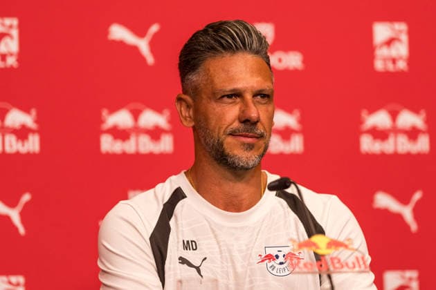 13.07.2026, GER, Pressekonferenz, Saison 2026 2027), RB Leipzig Vorstellung von Martin Demichelis (Coach RB Leipzig) *** July 13, 2026, GER, Press Conference, 2026–2027 Season, RB Leipzig: Introduction of Martin Demichelis as RB Leipzig Coach nordphotoxGmbHx xTrienitz nph00051