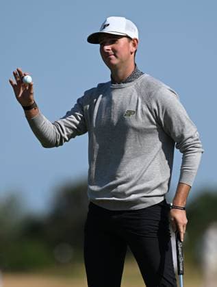 Last Chance Qualifier , Sam Easterbrook (Eng) on the 9th Green 154th Open Golf Championships, Royal Birkdale, Southport, UK - 13 Jul 2026Southport Royal Birkdale United Kingdom  Copyright: xGreigxCowie Shutterstockx 16988288ba
