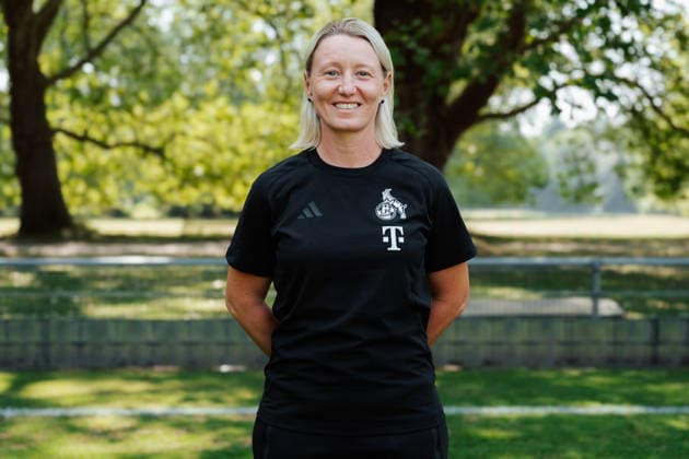 Co-Trainerin Jacqueline Dünker; 1.FC Köln; 1.BL Frauen, Porträttermin 2026 2027, Assistant Coach Jacqueline Dünker; 1.FC Köln; 1.BL Women, portrait appointment 2026 2027, Cologne Geissbockheim NRW Germany