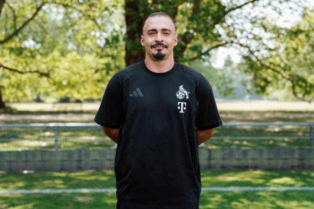Torwarttrainer Marc Ernzer; 1.FC Köln; 1.BL Frauen, Porträttermin 2026 2027, Goalkeeper Coach Marc Ernzer; 1.FC Köln; 1.BL Women, portrait appointment 2026 2027, Cologne Geissbockheim NRW Germany