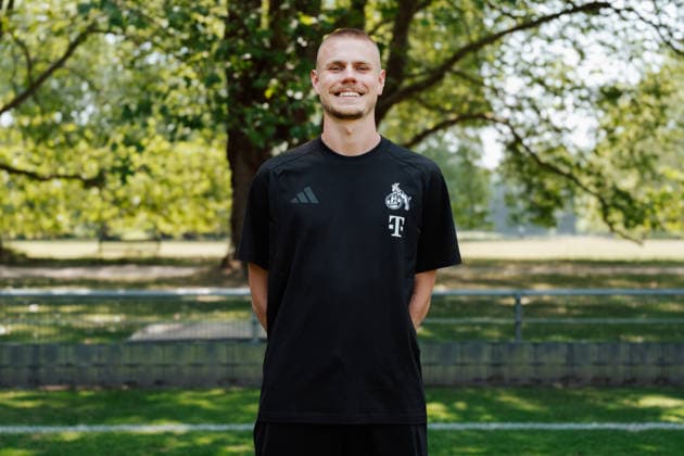 Co-Trainer Noah Eberhardt; 1.FC Köln; 1.BL Frauen, Porträttermin 2026 2027, Assistant Coach Noah Eberhardt; 1.FC Köln; 1.BL Women, portrait appointment 2026 2027, Cologne Geissbockheim NRW Germany