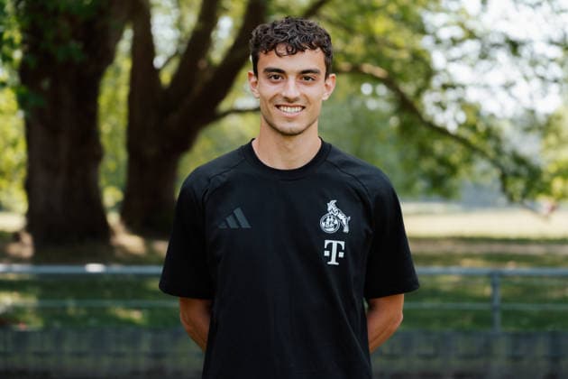 Athletiktrainer Patrice Bochinger; 1.FC Köln; 1.BL Frauen, Porträttermin 2026 2027, Athletics Coach Patrice Bochinger; 1.FC Köln; 1.BL Women, portrait appointment 2026 2027, Cologne Geissbockheim NRW Germany
