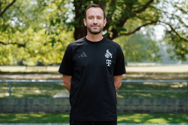 Teammanager Sebastian Kirschbaum; 1.FC Köln; 1.BL Frauen, Porträttermin 2026 2027, Team Manager Sebastian Kirschbaum; 1.FC Köln; 1.BL Women, portrait appointment 2026 2027, Cologne Geissbockheim NRW Germany