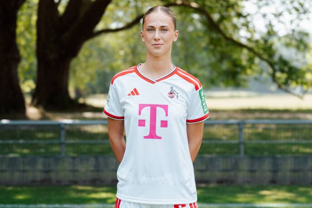 Jil Schäfer; 1.FC Köln; 1.BL Frauen, Porträttermin 2026 2027, Jil Schäfer; 1.FC Köln; 1.BL Women, portrait appointment 2026 2027, Cologne Geissbockheim NRW Germany